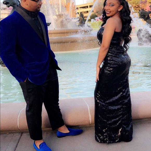 Black Prom Dress - Picture 3 of 3